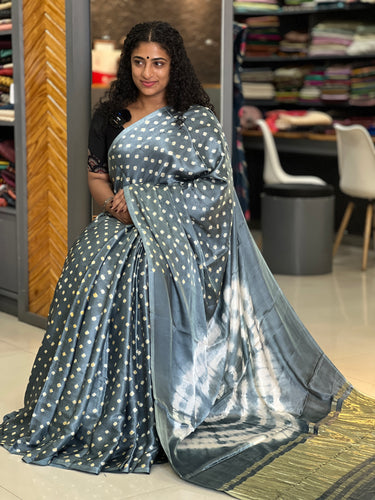 Tie & Dye Pattern Modal Saree | YNG247