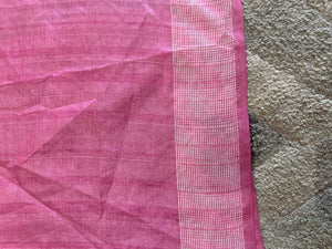 Machine Embroidered Semi Tussar Saree | SUN163