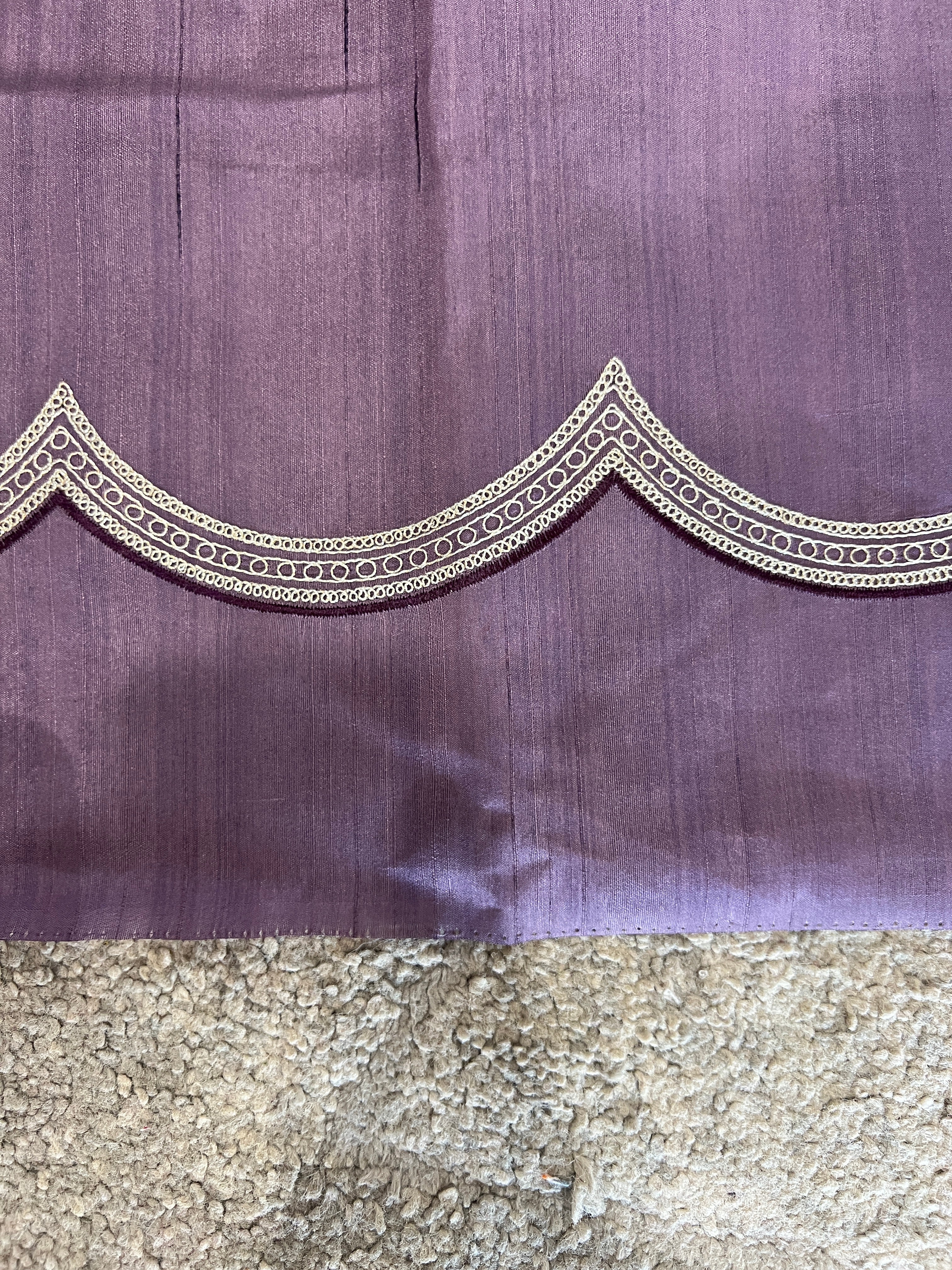 Pitta Work Detailed Semi Silk Saree | SUN168