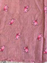 Floral Digital Print Detailed Tussar Saree | MR169