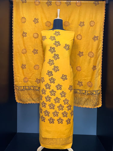 Floral Block Printed Cotton Salwar Set | SF1288