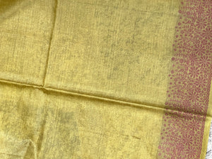 Thread Woven Tussar Saree | YNG391