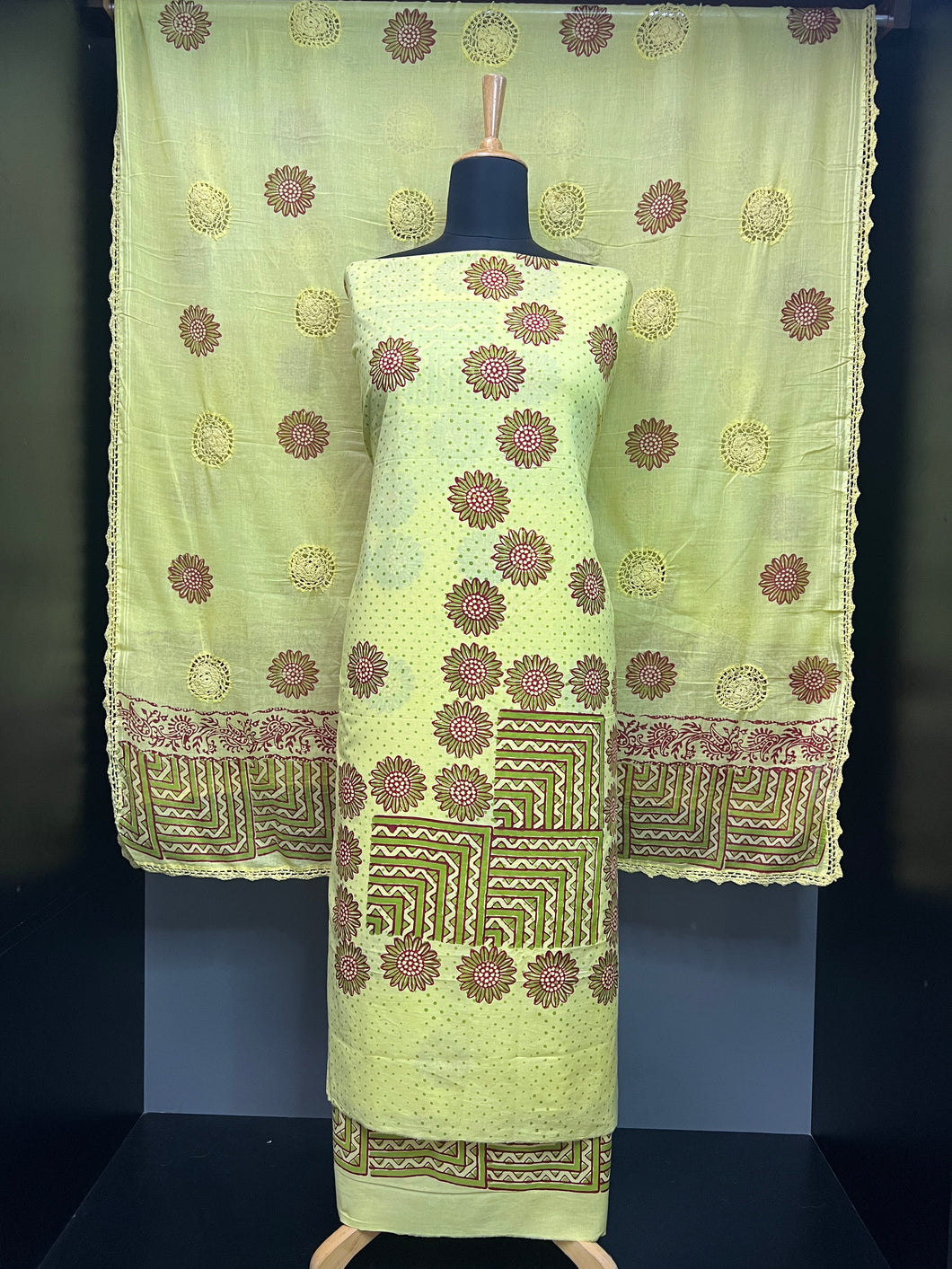 Floral Digital Printed Cotton Salwar Set | SF1272