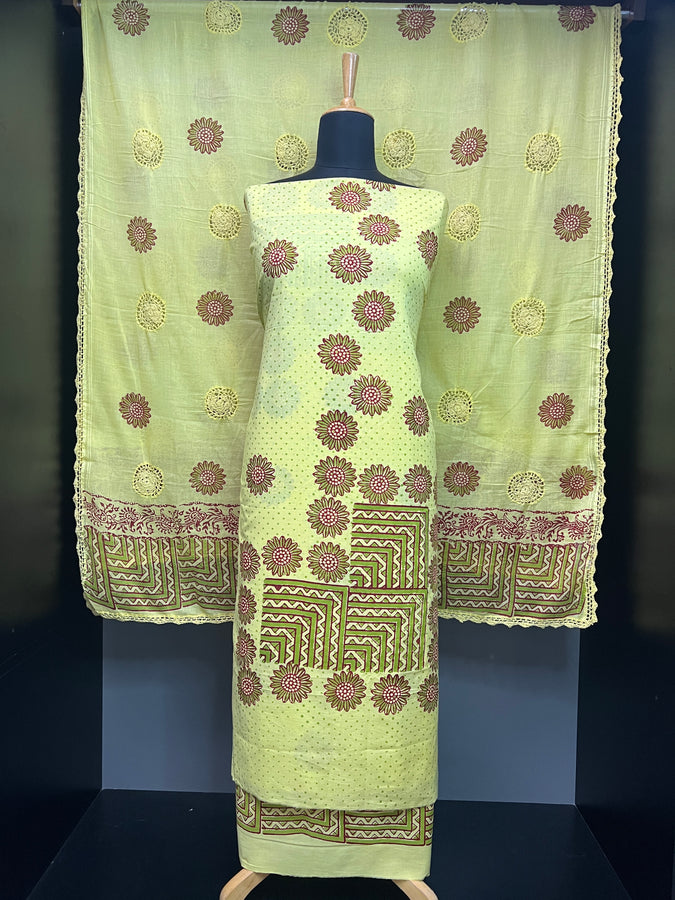 Floral Digital Printed Cotton Salwar Set | SF1272
