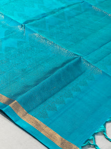 Zari Weaved Traditional Patterned Soft Silk Saree | KG103