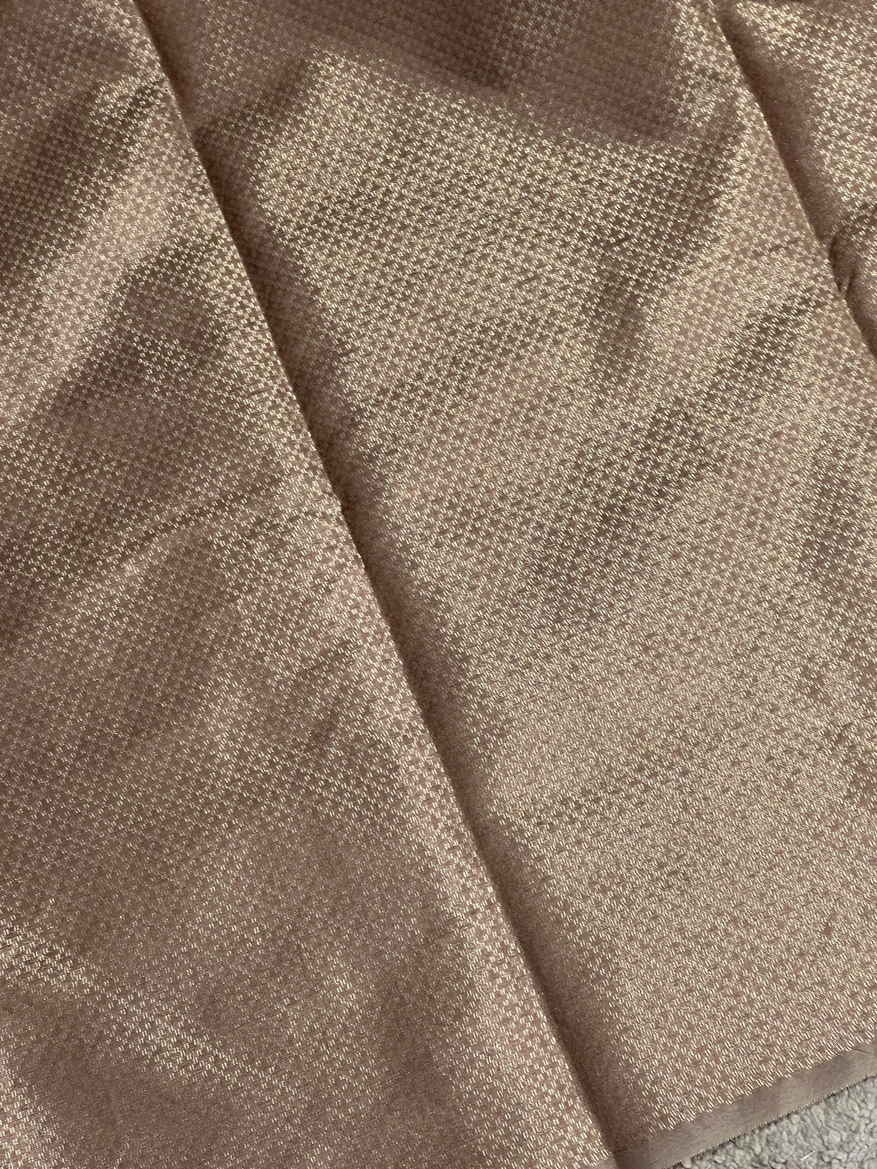 Zari Stripe Weaving Patterned Semi Silk Saree | YNG560