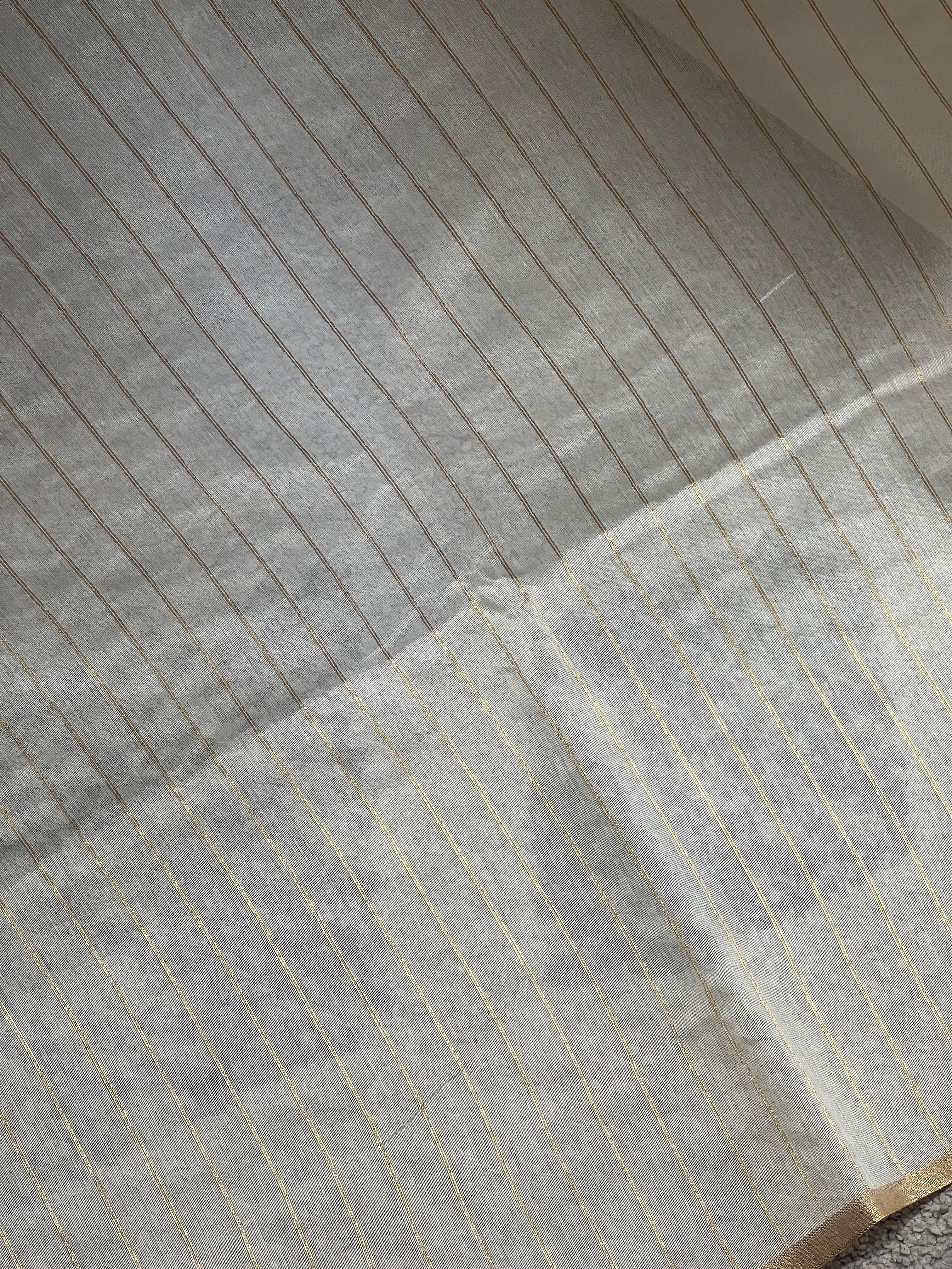 Jamdani Weaved Chanderi Finish Saree | SSN130