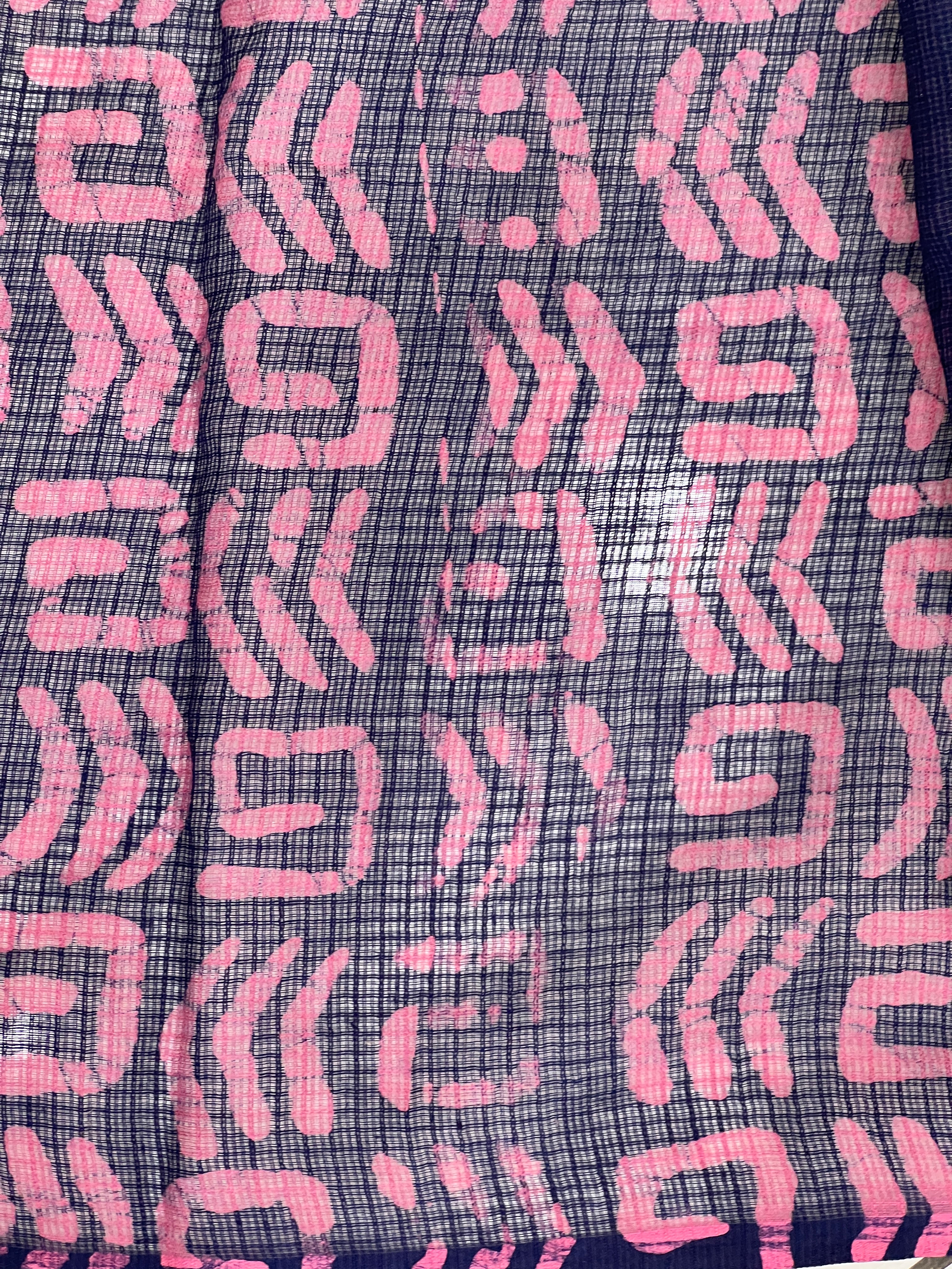 Block Printed Kota Saree | PF1195