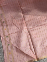 Jamdani Weaved Chanderi Finish Saree | SSN132