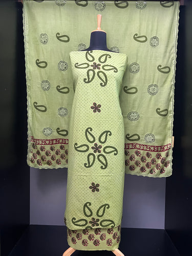Paisley Patterned Cotton Salwar Set | SF1284