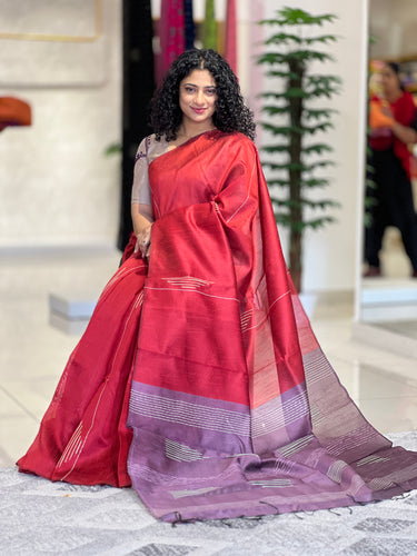 Kesiya Weaved Semi Silk Saree | PD356