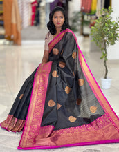 Banarasi Detailed Geecha Tussar Saree | RB108