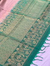 Golden Zari Weaved Soft Silk Saree | KG115