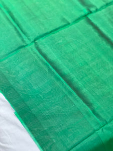 Golden Zari Weaved Soft Silk Saree | KG115