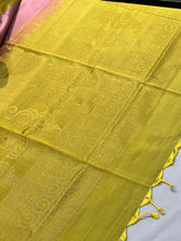 Golden Zari Weaved Soft Silk Saree | KG101