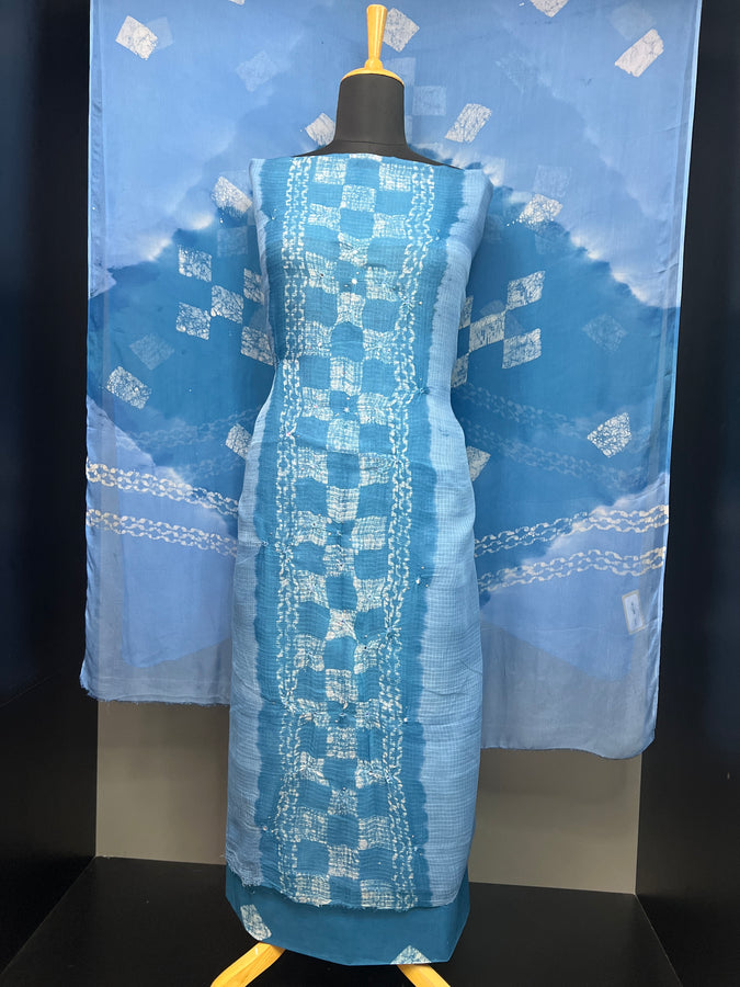 Nalgonda Mirror Detailed Kota Salwar Set | SF1257