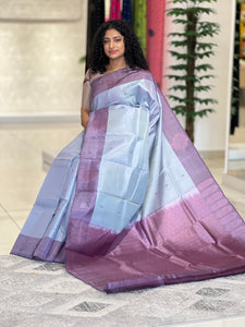 Pink Zari Weaving Soft Silk Saree | SMS235