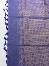 Golden Zari Weaved Soft Silk Saree | KG114