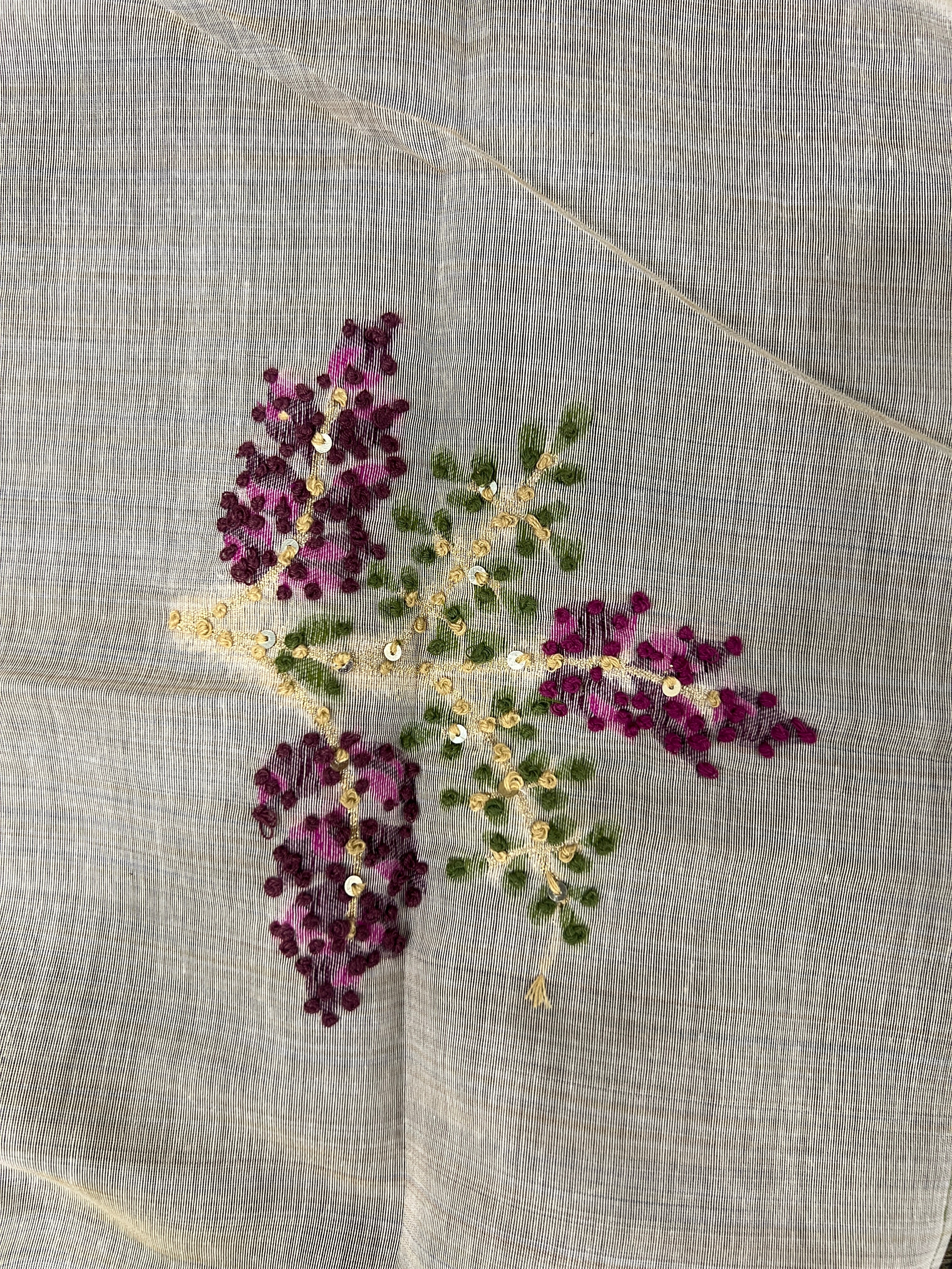 Jamdani Woven Chanderi Saree | BLD1722