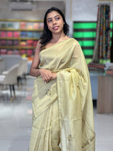 Floral Embroidery Detailed Tissue Organza Saree | BLD1160