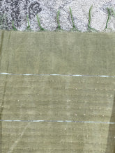 Kantha Weaved Bhagalpuri Linen Saree | DLS244