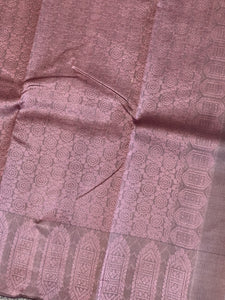 Pink Zari Weaving Soft Silk Saree | SMS215