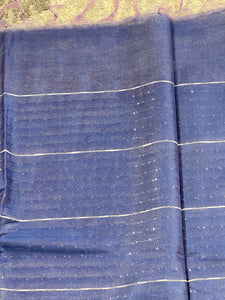 Kantha Weaved Bhagalpuri Linen Saree | DLS241