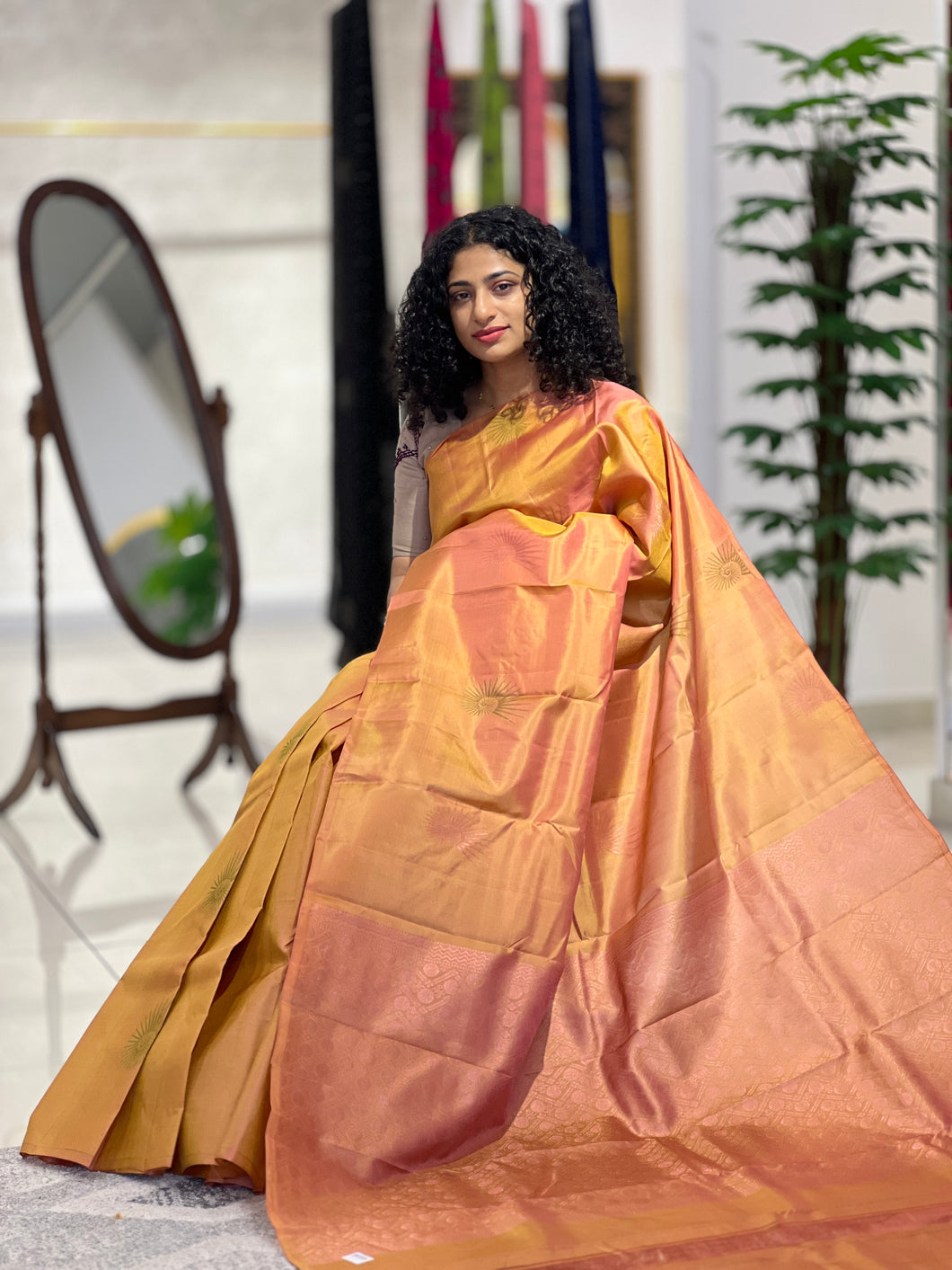 Double Shaded Soft Silk Saree | SMS206