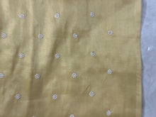 Point Embroidered Dola Silk Saree | SUN147