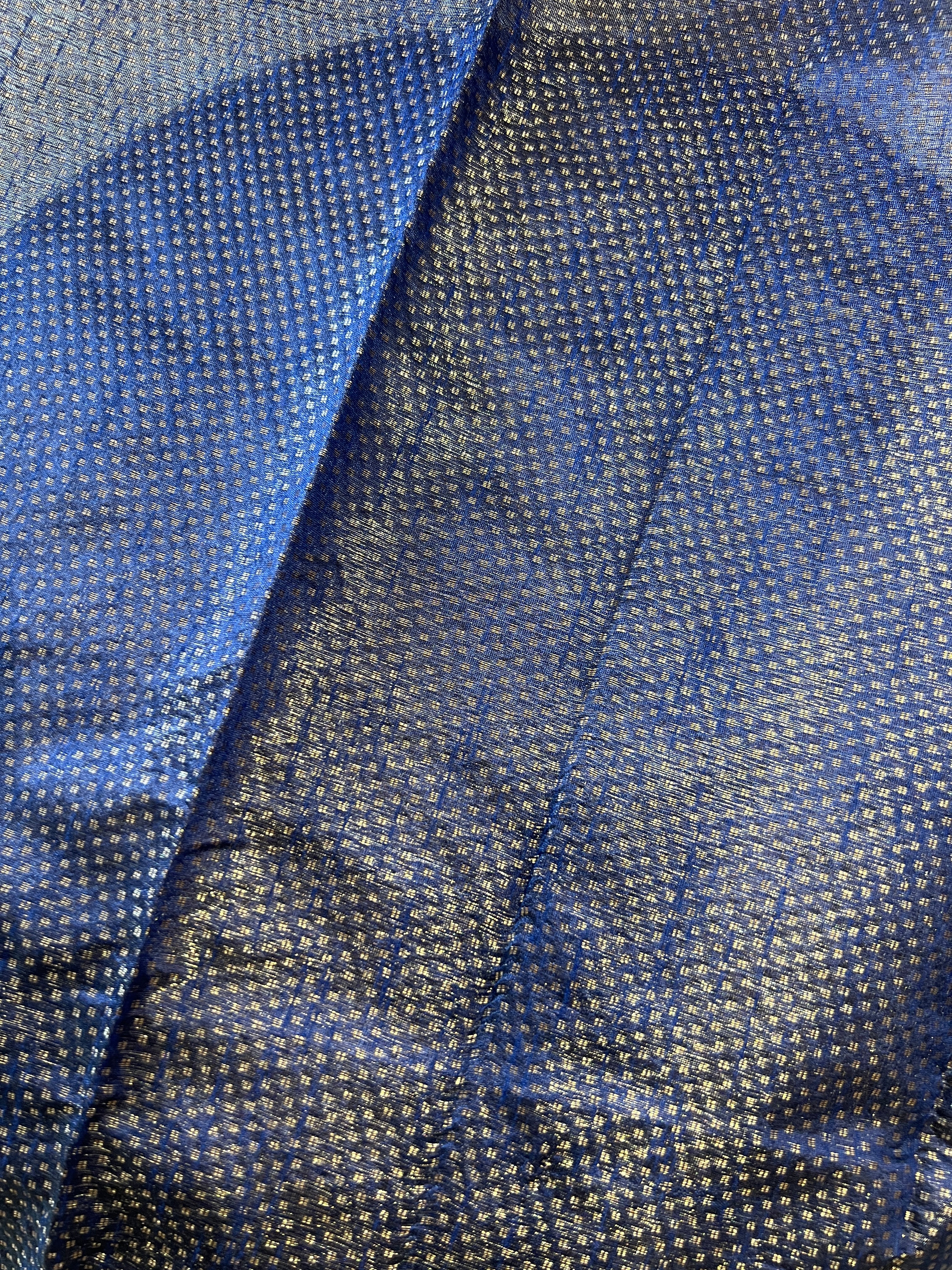 Zari Woven Brocade Patterned Semi Silk Saree | YNG552
