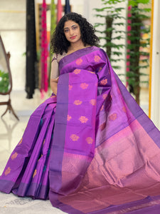 Zari Weaving Soft Silk Saree | SMS245