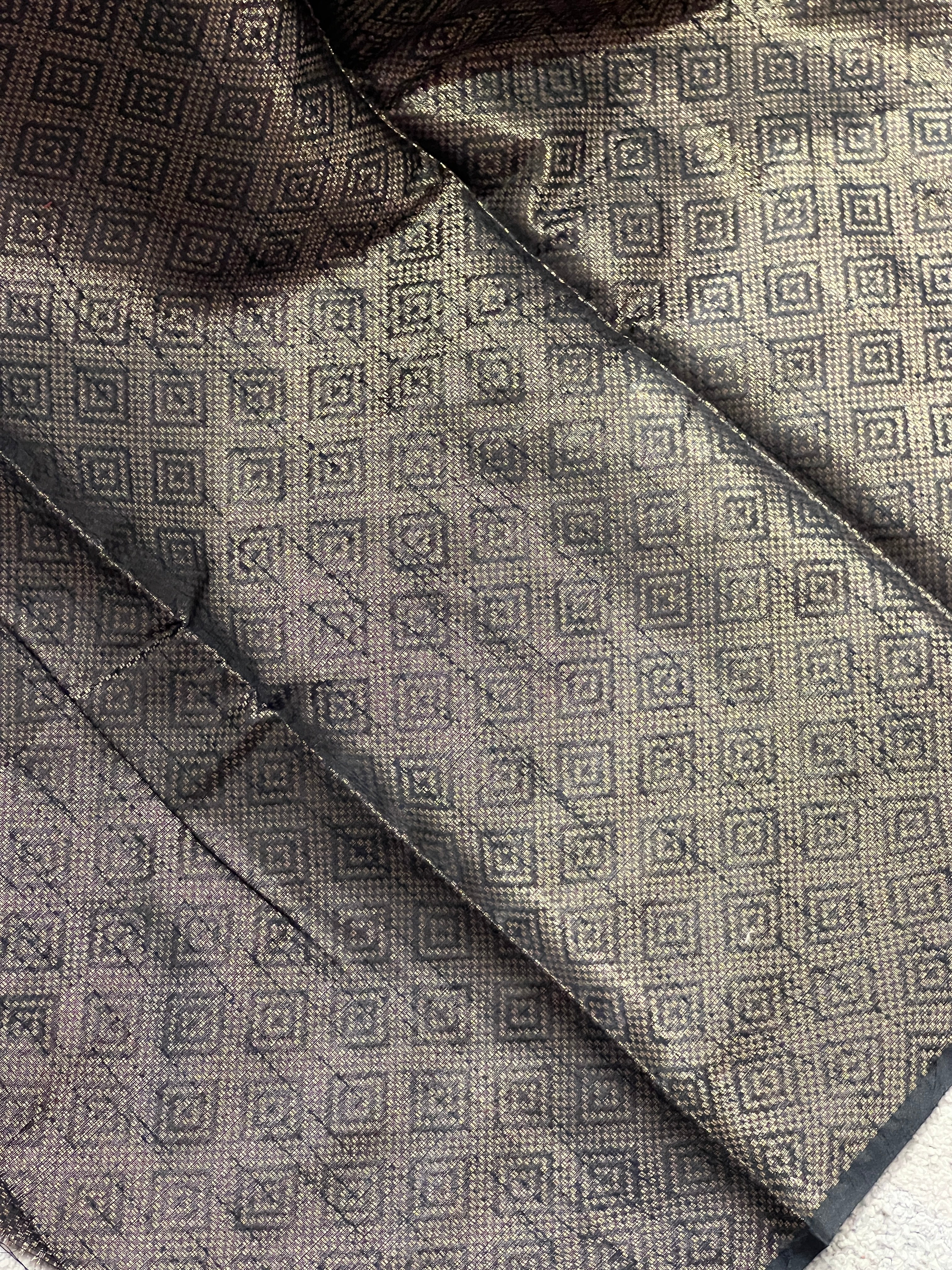 Zari Woven Brocade Patterned Semi Silk Saree | YNG559