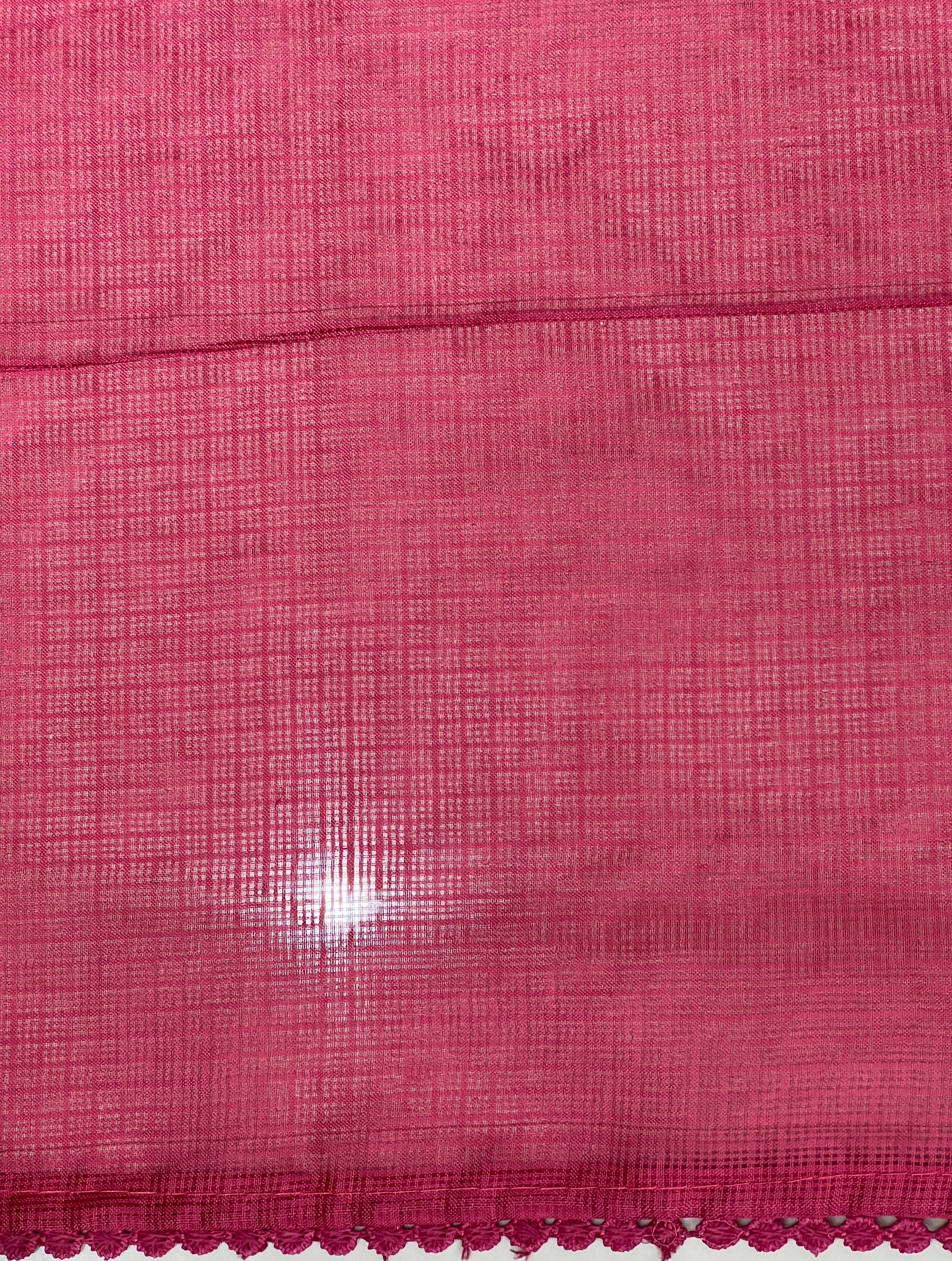 Machine Embroidered Silky Kota Saree | BLD2086