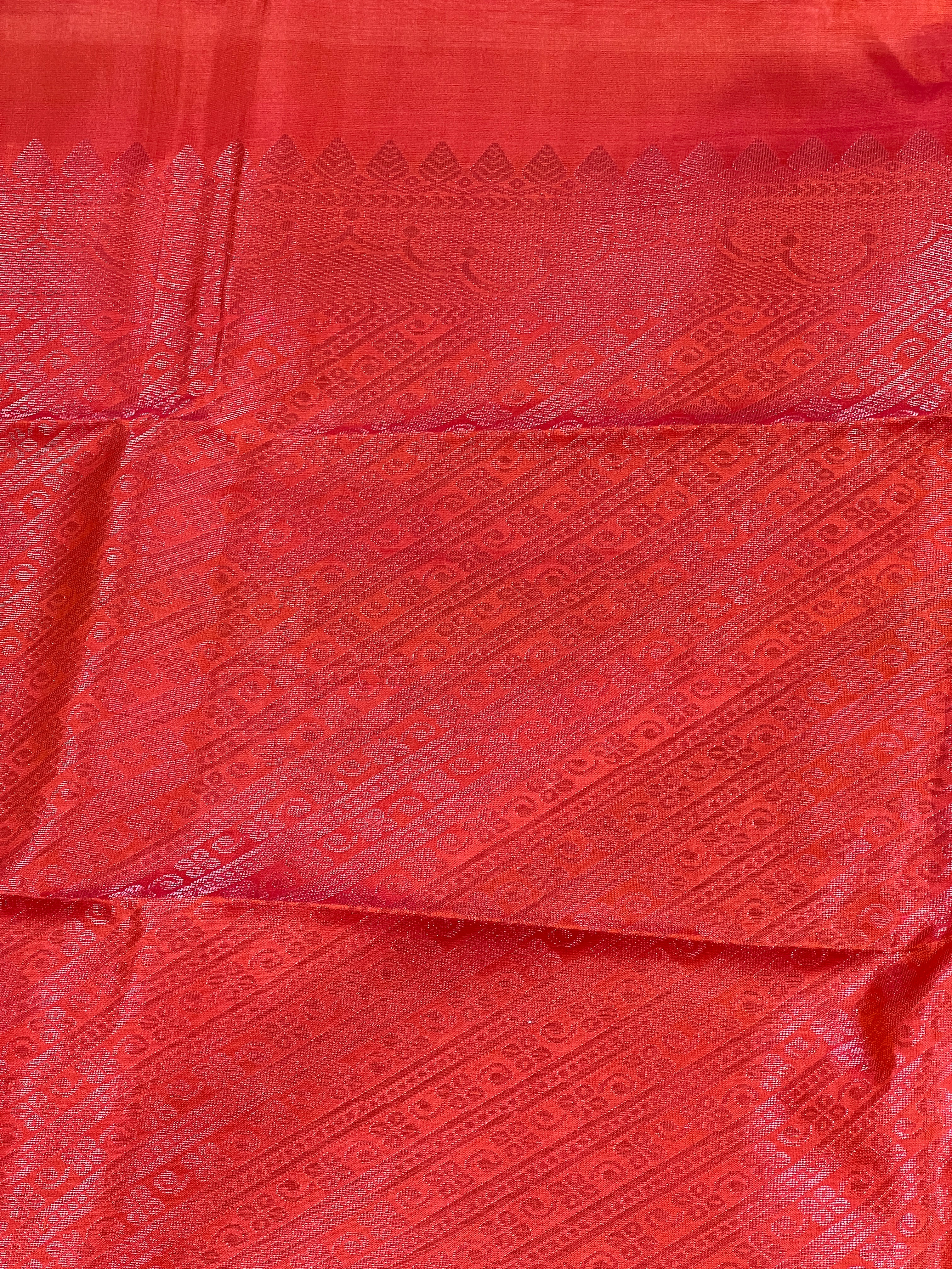 Pink Zari With Thread Woven Soft Silk Saree | SMS186