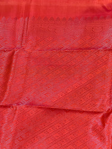 Pink Zari With Thread Woven Soft Silk Saree | SMS186