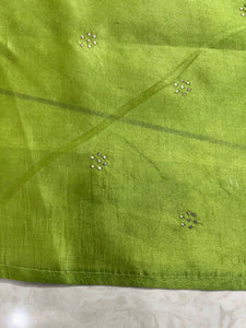Mukesh Work Design Pure Silk Saree | SBS369