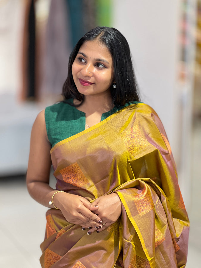 Zari Weaved Soft Silk Saree | PRS227