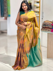 Zari Weaved Soft Silk Saree | PRS227