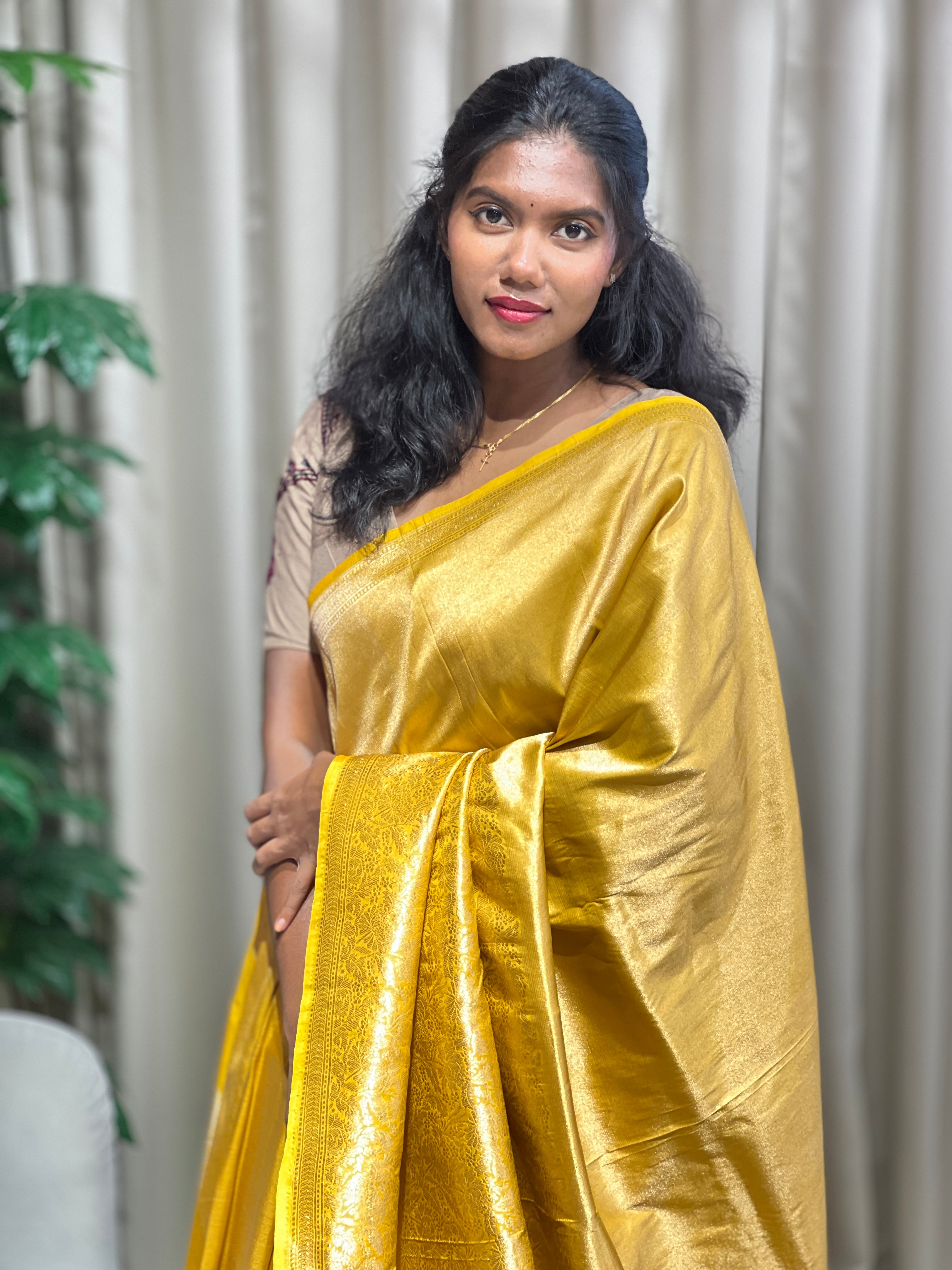 Zari Woven Pure Banarasi Saree | YNG614