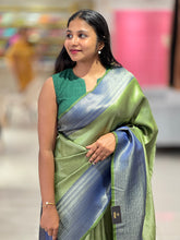 Zari Weaved Brocade Patterned Semi Silk Saree | KAC130