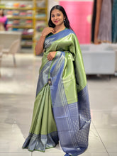 Zari Weaved Brocade Patterned Semi Silk Saree | KAC130