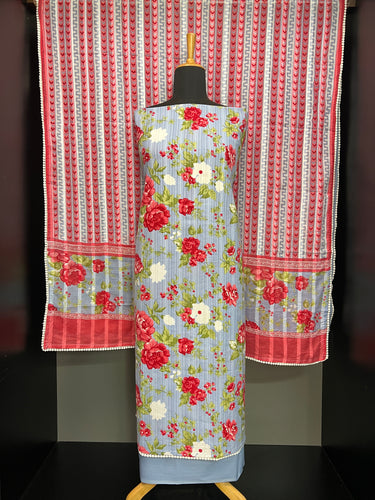 Floral Digital Printed Cotton Salwar Set | HE118