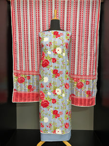 Floral Digital Printed Cotton Salwar Set | HE118