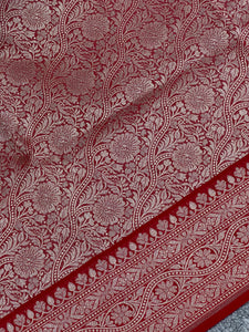 Tissue Weaved Banarasi Chanderi Saree | JRT121