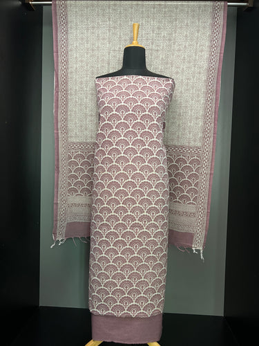 Digital Print Detailed Cotton Salwar Set | HE107
