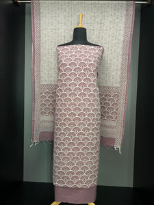 Digital Print Detailed Cotton Salwar Set | HE107