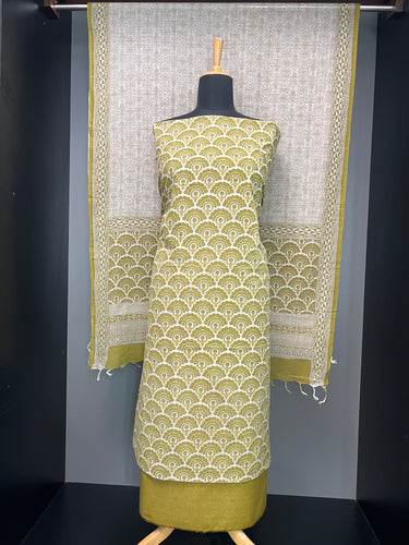 Digital Print Detailed Cotton Salwar Set | HE108