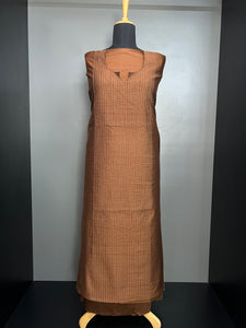 Kantha Machine Embroidered Chanderi Finish Salwar Set | HE222