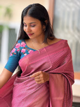 Zari Woven Semi Silk Saree | KF147