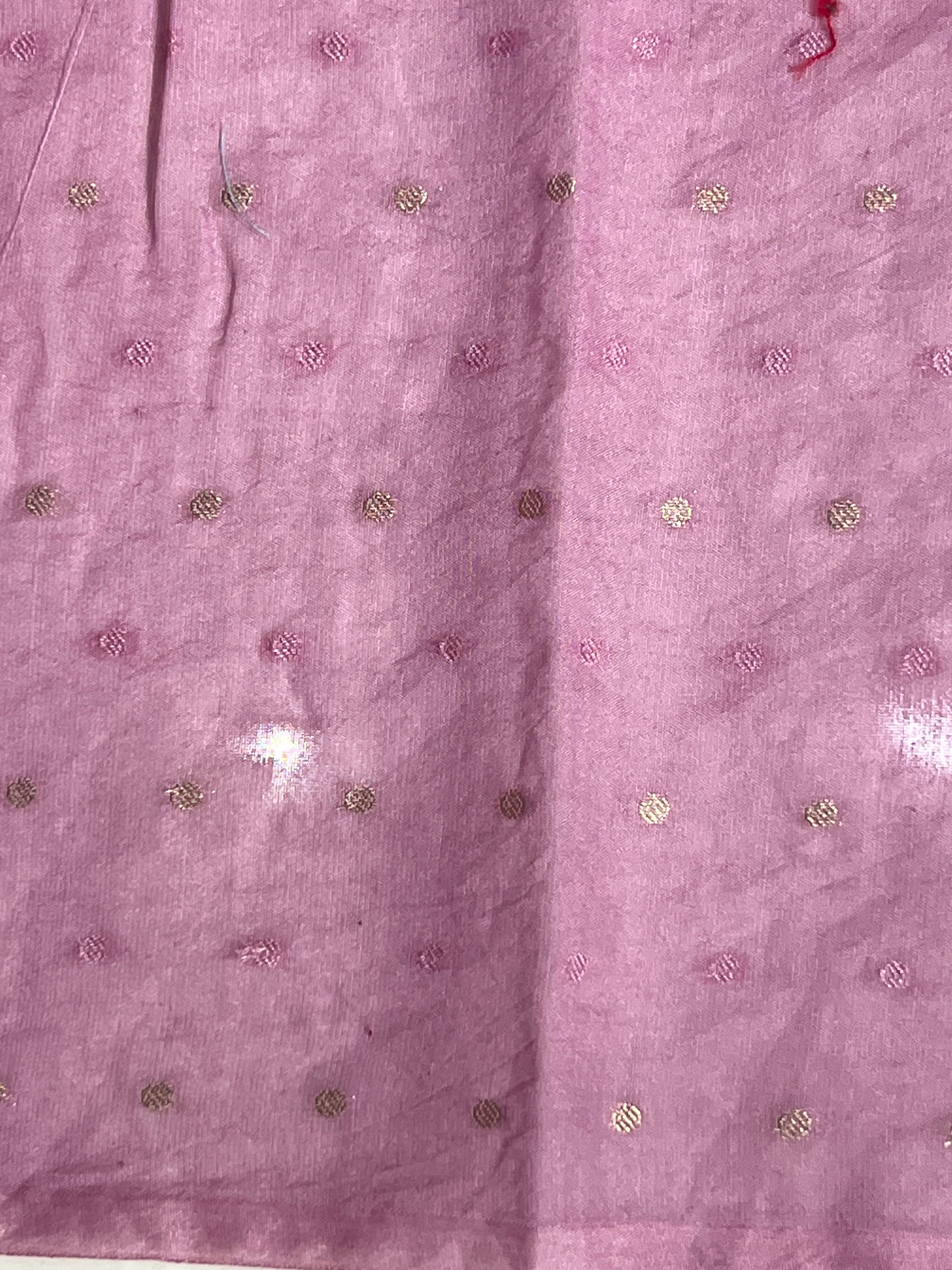 Applique Work Detailed Organza Saree | MM363